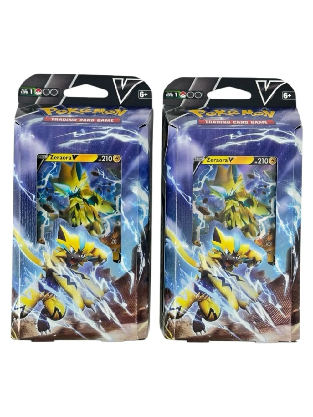 Pokemon TCG Zeraora V Battle Deck Sealed Lot of 2 Boxes New Factory Sealed